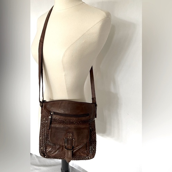 VINTAGE SOUL LEATHER CROSSBODY BAG - Picture 1 of 9